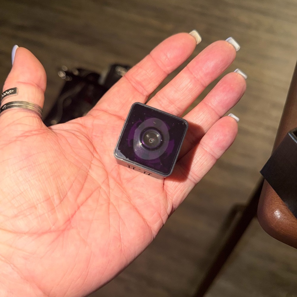 Compact Black Mini Camera